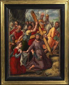 Chrystus niosący krzyż autorstwa Pieter Aertsen