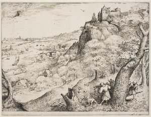 Polowanie na króliki autorstwa Pieter Bruegel d.Æ.