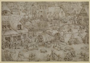 Kermis w Hoboken, 1559 r. autorstwa Pieter Bruegel the Elder