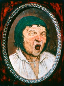 Mężczyzna ziewanie, c1545-1569 autorstwa Pieter Bruegel the Elder