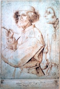 Malarz amator, c1562 autorstwa Pieter Bruegel the Elder