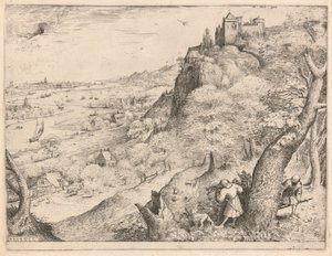 Łowcy zajęcy autorstwa Pieter Bruegel the Elder