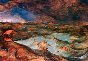 Burza, 1569 autorstwa Pieter Bruegel the Elder