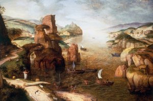 Chrystus i apostołowie nad Jeziorem Galilejskim