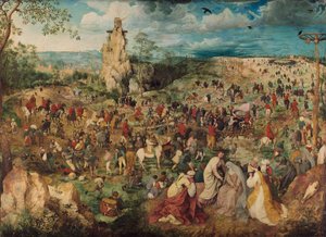 Niemiecki: Kreuztragung Christi Procesja na Kalwarię