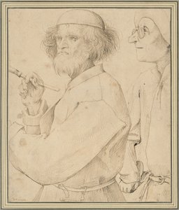 Malarz i kupujący autorstwa Pieter Brueghel the Elder