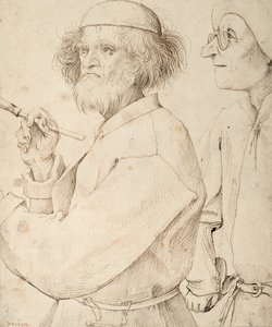 Malarz i Kupujący autorstwa Pieter Bruegel the Elder