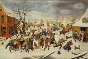 Masakra niewinnych (nie to samo co 10020) autorstwa Pieter Brueghel the Younger