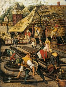 Wiosna. autorstwa Pieter Brueghel the Younger
