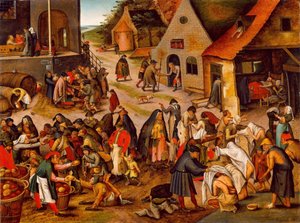 Siedem uczynków miłosierdzia w latach 1616-1638