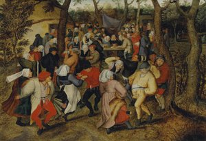 Taniec weselny autorstwa Pieter Brueghel the Younger