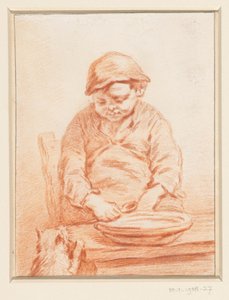 Tata je chłopca z kotem autorstwa Pieter Christoffel Wonder