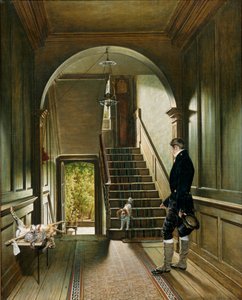 Schody londyńskiej rezydencji malarza, 1828
