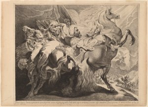 Klęska Sennacheryba autorstwa Pieter Claesz Soutman after Sir Peter Paul Rubens