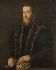Portret mężczyzny z czaszką, 1550