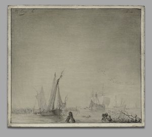 Spokojne morze autorstwa Pieter Coopse