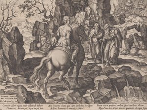 Gromadzenie wiedzy, z Przebiegu życia ludzkiego, 1570. autorstwa Pieter Furnius