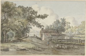 Elswoutshoek w Overveen autorstwa Pieter Gerardus van Os