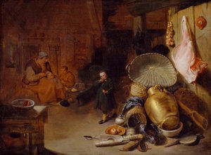 Wnętrze z figurami, 1643 autorstwa Pieter Jacobsz Duyfhuysen
