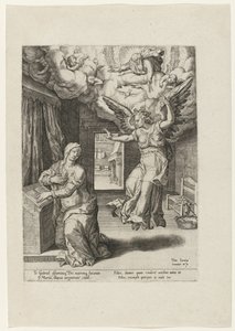zwiastowanie autorstwa Pieter Jalhea Furnius