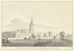 Widok wsi Nederlangbroek