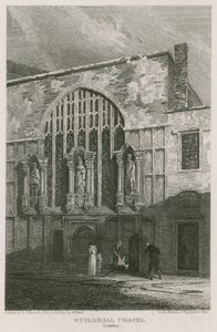 Kaplica Guildhall, Londyn autorstwa Pieter Jansz. Quast