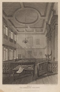 Wnętrze The Heralds College autorstwa Pieter Jansz. Quast