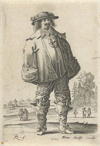 Mężczyzna w modnych ubraniach