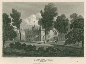 Strawberry Hill, Twickenham, Londyn; siedziba hrabiny Dowager Waldegrave