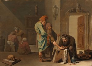 Operacja stopy autorstwa Pieter Jansz. Quast