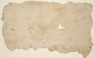 Hagar i Anioł (recto); Szkic twarzy kobiety (verso) autorstwa Pieter Lastman