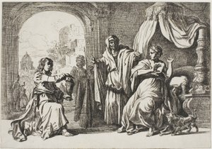 Sophonisba odbierająca zatruty puchar autorstwa Pieter Lastman