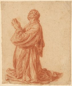 Studie eines knienden Mannes autorstwa Pieter Lastman