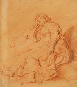 Studium postaci Racheli, ok. 1621. autorstwa Pieter Lastman