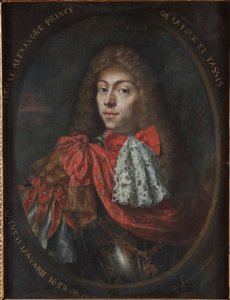 Książę Eugeniusz Aleksander z Thurn i taksówek 1652-1714, 1682. autorstwa Pieter Leermans