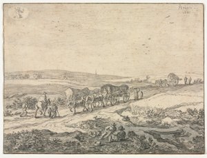 Sierpień: Krajobraz z Wagonami