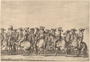 Wjazd Marie de Medici do Amsterdamu [tablica 3 z 6] autorstwa Pieter Nolpe