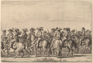 Wjazd Marie de Medici do Amsterdamu [tablica 4 z 6] autorstwa Pieter Nolpe