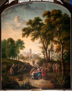 Uzdrowienie niewidomego od urodzenia autorstwa Pieter Norbert van Reysschoot