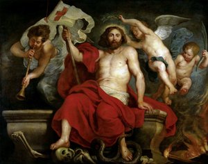 Chrystus triumfujący nad grzechem i śmiercią, c. 1615-1620.