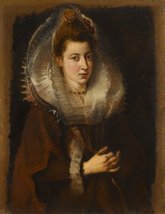 Portret młodej kobiety z łańcuchem, 1605-1606. autorstwa Pieter Paul Rubens
