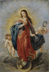 Niepokalane Poczęcie, ca. 1628-1629 autorstwa Peter Paul Rubens