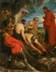 Tryptyk Cudowny Pociąg Ryby, panel środkowy, 1618-1619.