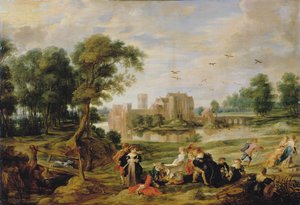 Park zamkowy w Ekeren, 1527-1530.