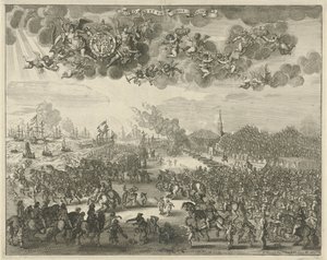 Wyjazd Karola II z Scheveningen do Anglii, 1660 autorstwa Pieter Philippe