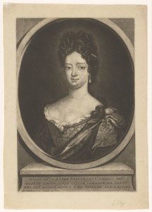 Portret van Susanna Sibylla Reichardt autorstwa Pieter Schenk (I)