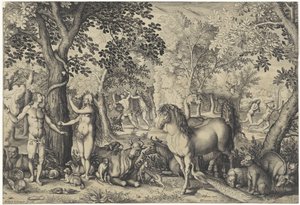 Adam i Ewa w raju