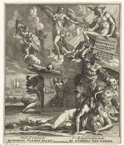 Strona tytułowa: European Mercury czternasta część pierwsza, 1703 autorstwa Pieter Sluyter