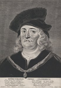 Portret Teofrasta Paracelsusa, 1615-43. autorstwa Pieter Soutman