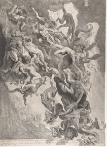 Upadek potępionych, 1642. autorstwa Pieter Soutman